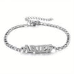 Zodiac Anklet Silver