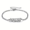Zodiac Anklet Silver