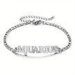 Zodiac Anklet Silver