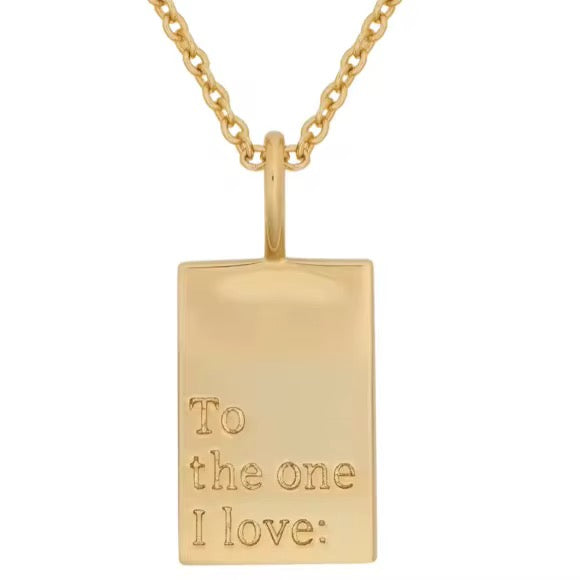 To The One I Love.