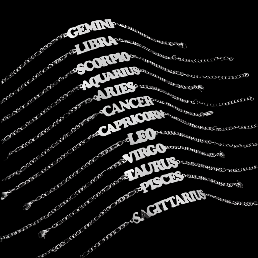 Zodiac Anklet Silver
