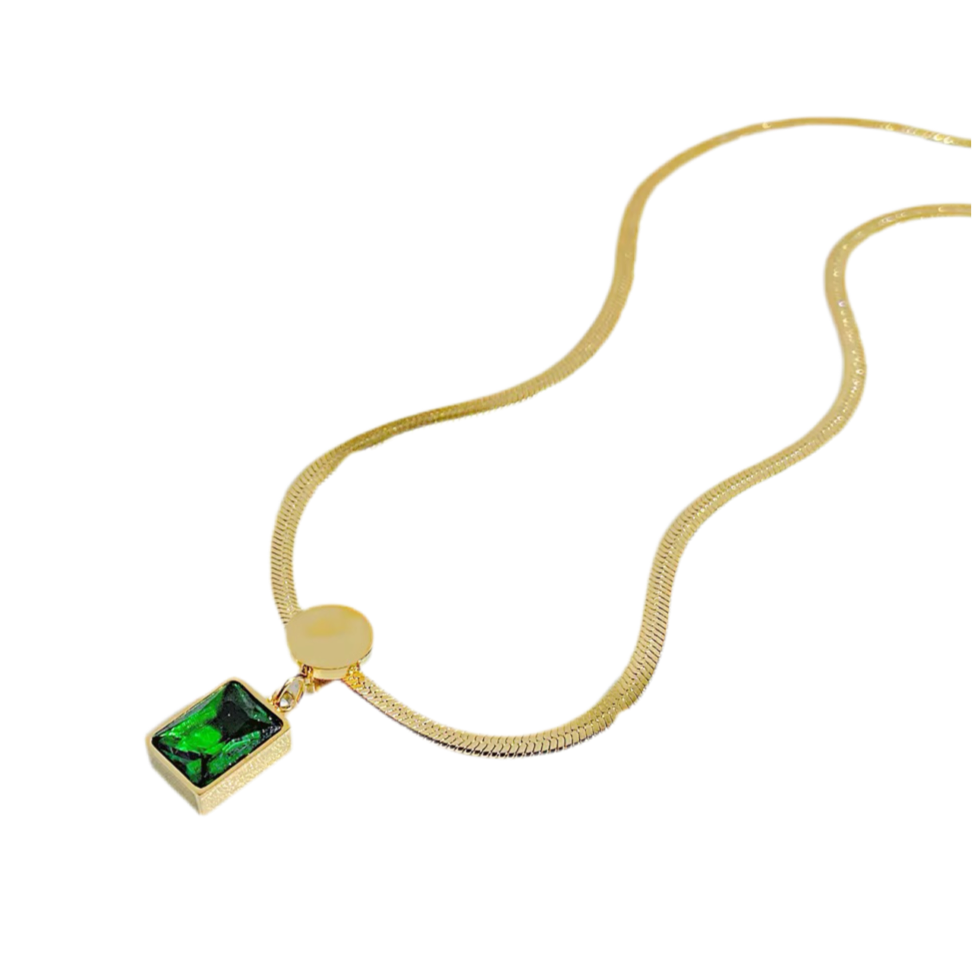 Herringbone Emerald
