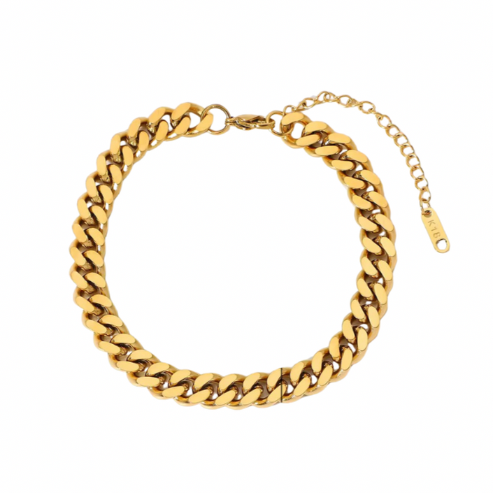 Medium Cuban Anklet