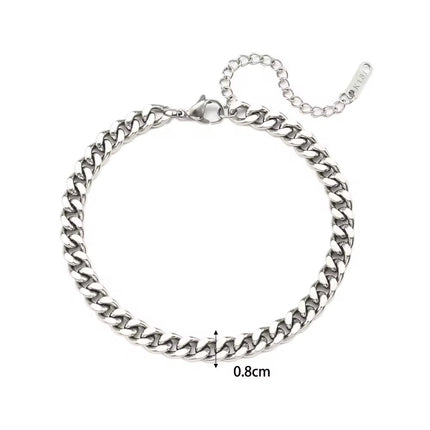 Silver Chunky Cuban