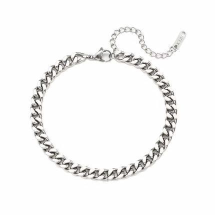 Silver Chunky Cuban