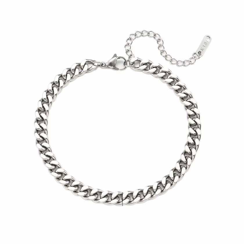 Silver Chunky Cuban