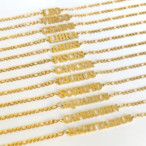 Zodiac Anklet Gold
