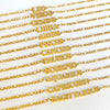 Zodiac Anklet Gold