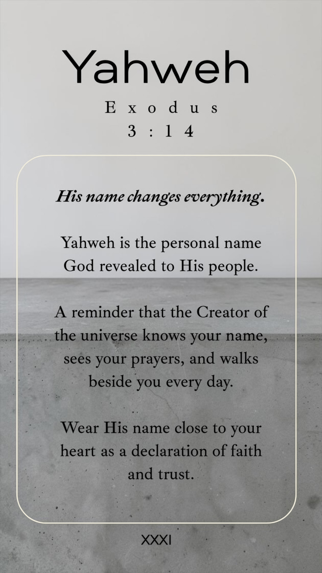 Yahweh Double Plate