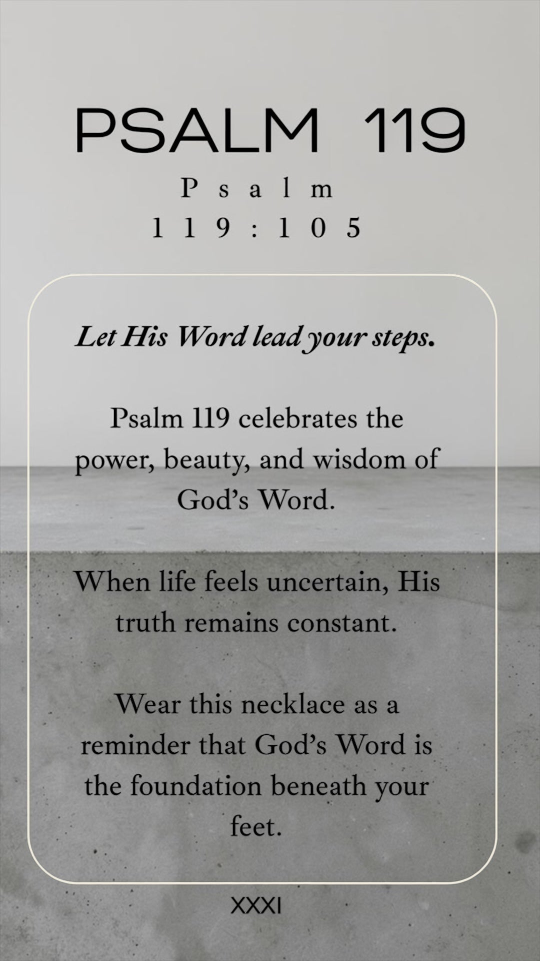 Psalm 119 Diamond